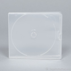 Clear Poly Single CD Case. Full out
